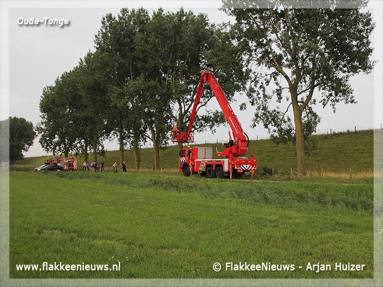 Brandweer druk door noodweer