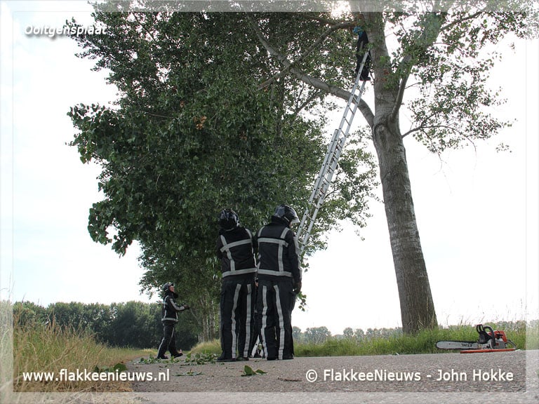 Brandweer druk door noodweer