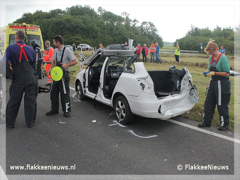 Twee slachtoffers door ongeval op N57