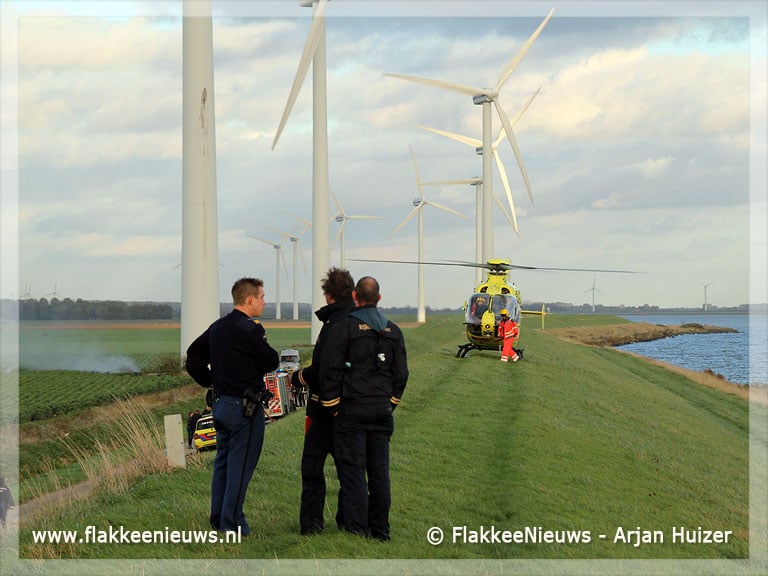 Slachtoffers bij brand in windturbine