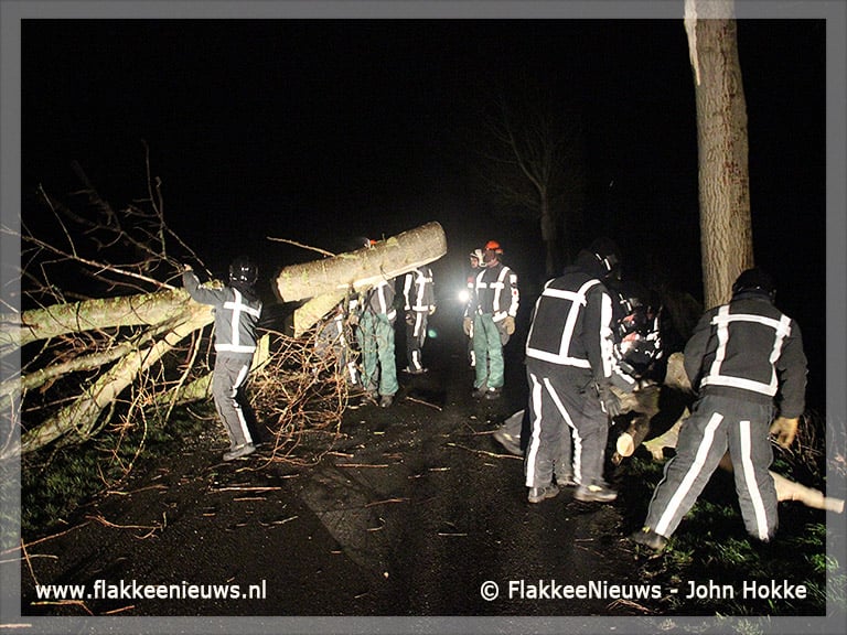 5 December storm op Goeree-Overflakkee