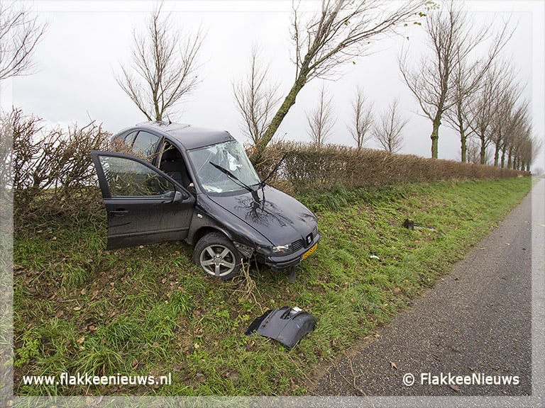 Eenzijdig ongeval Zuiddijk Herkingen