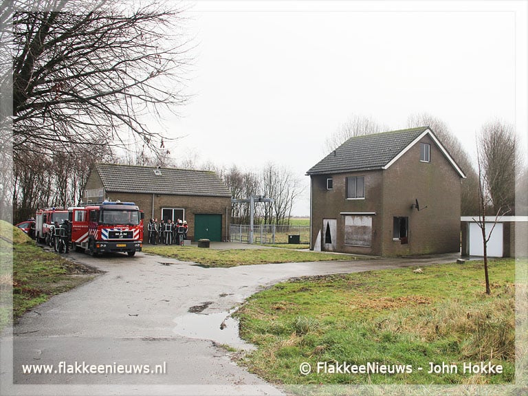 Gebouwbrand Heerendijk Oude-Tonge