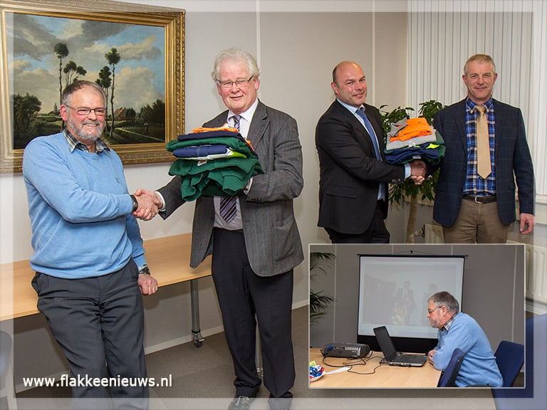 Oude bedrijfskleding gemeente naar Roemenië