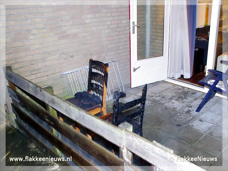 Opgeschrikt door kleine brand in woning