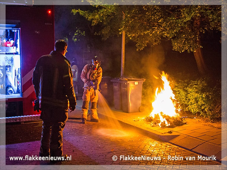 Te hard, gevallen, verlaten plaats ongeval en brandjes