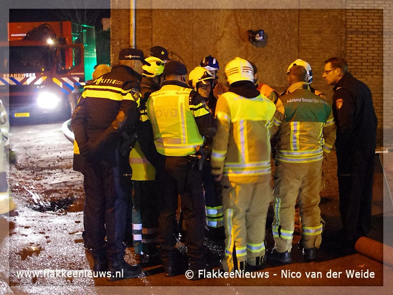 Rustige jaarwisseling eindigt in zeer grote brand