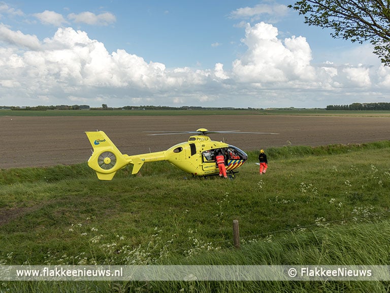 Ernstig ongeval op Oudelandsedijk Nieuwe-Tonge