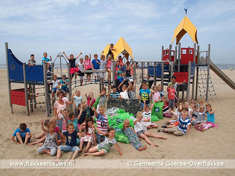 Opruimdag op het Noordzeestrand