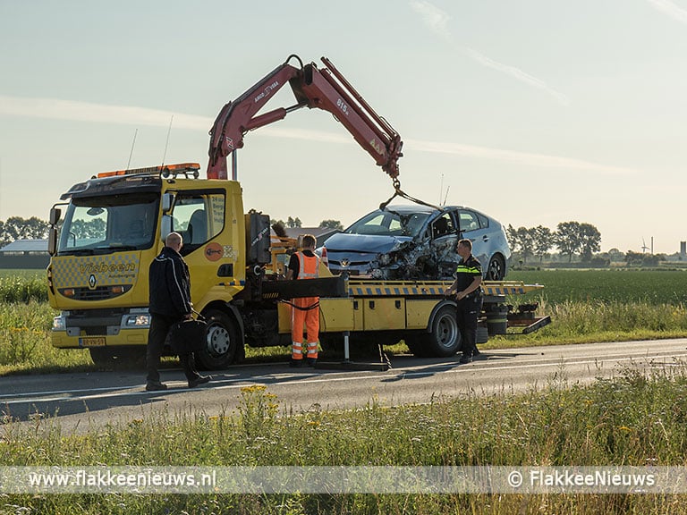 Verkeershinder door ongeval N215