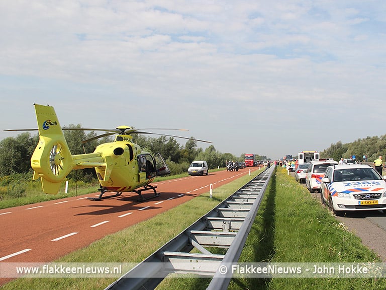 N59 gestremd door ongeval