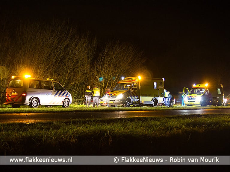 Bestuurder gewond bij ongeval N215