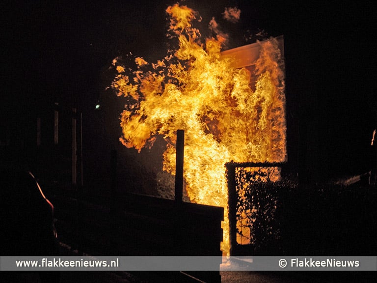 Drukke avond voor de brandweer