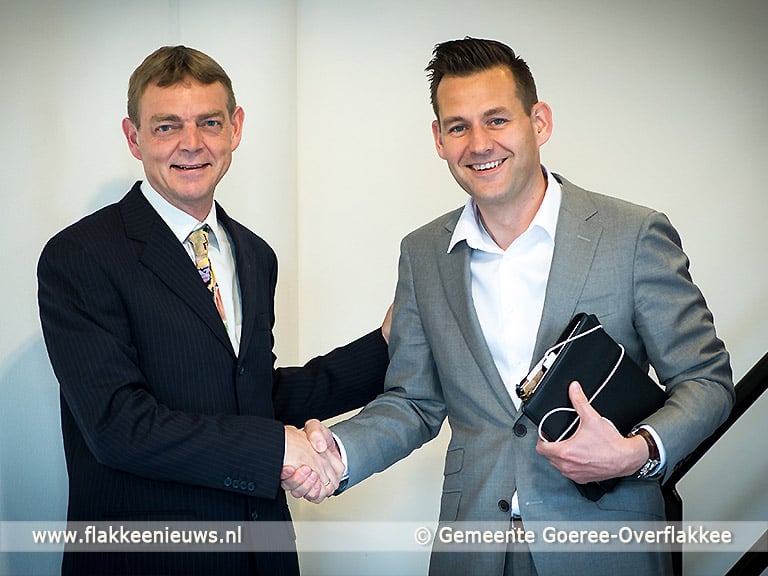 Eric van Noordt Wieringa nieuw lid gemeenteraad Goeree-Overflakkee