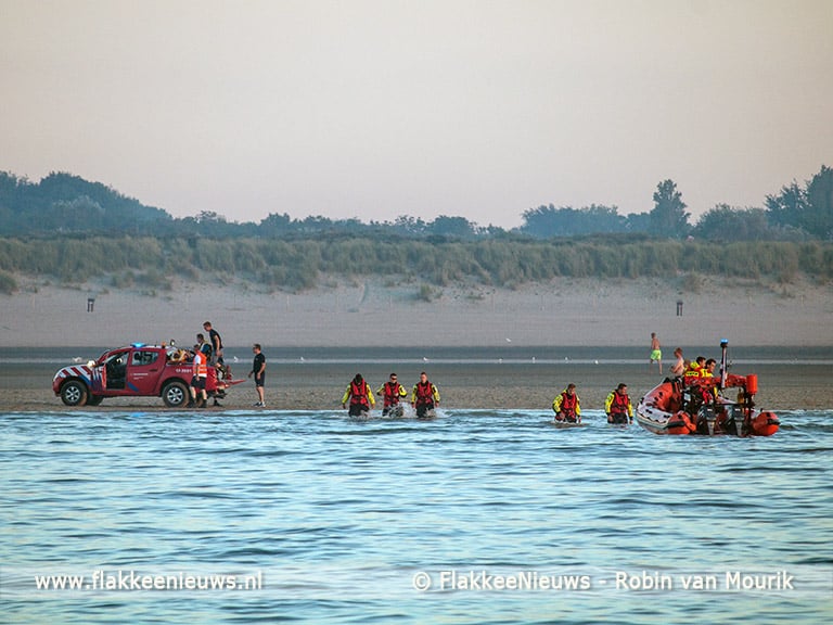 Succesvolle reddingsoefening op Ouddorpse strand