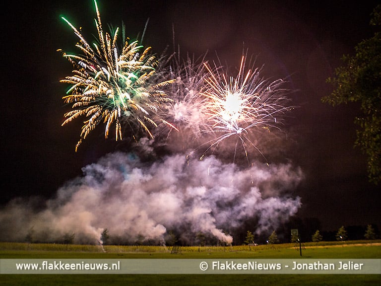 Vuurwerk in Dirksland