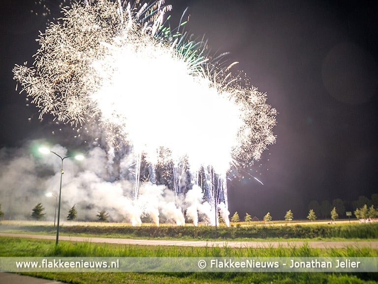 Vuurwerk in Dirksland