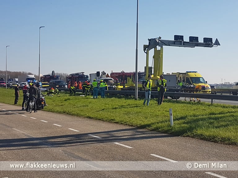 Wederom ongeval op de A29