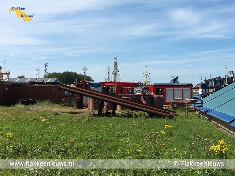 Brand in machinekamer bij Maaskant Shipyards Stellendam