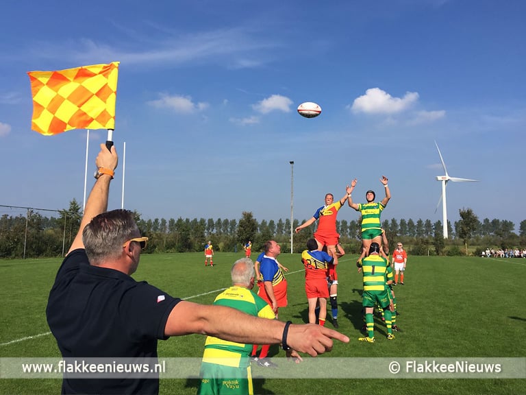Rugby nieuwe zondagssport op Flakkee