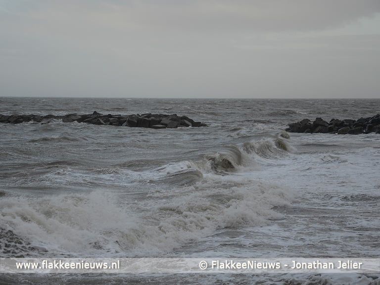 Stormschade op Goeree-Overflakkee