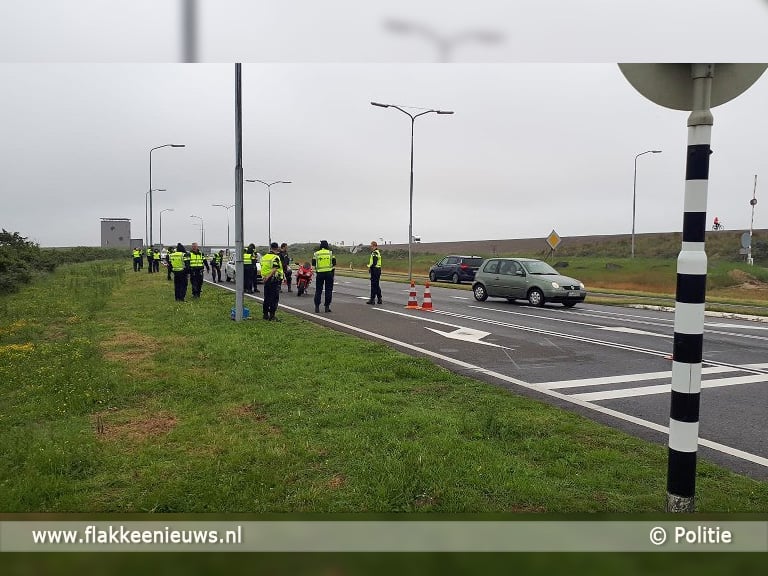 Verkeerscontrole Brouwersdam