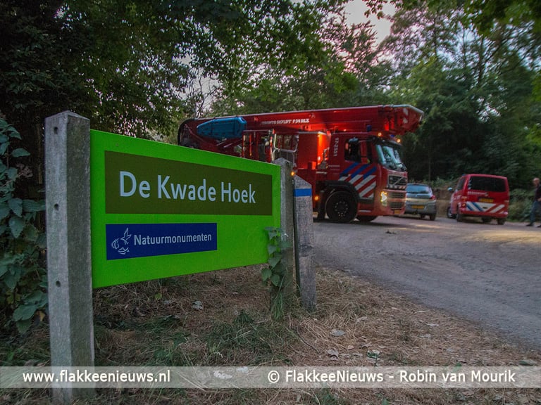 Brandweer rukt uit voor duinbrand bij Goedereede
