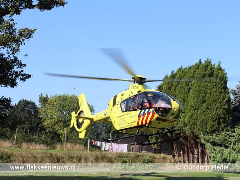 Meisje gewond na trap van paard in Ouddorp