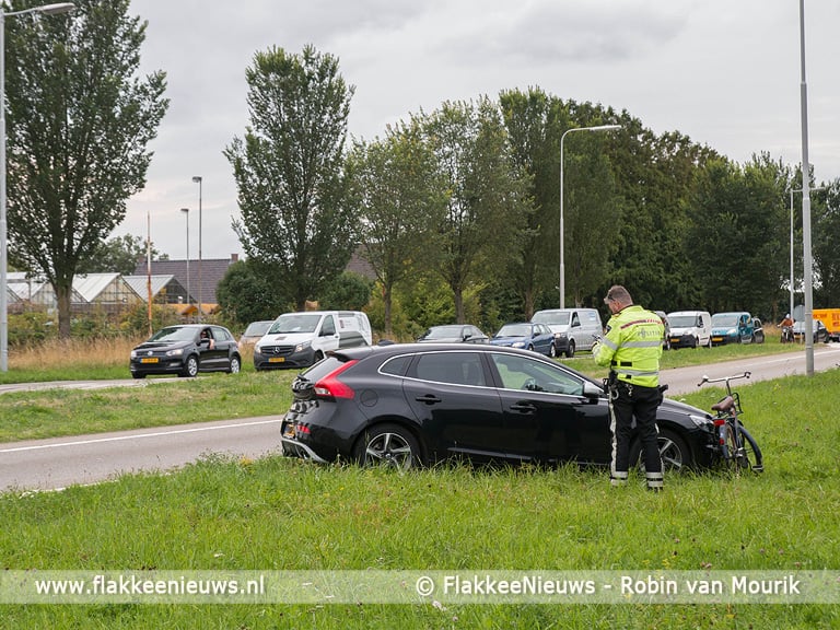 Scholiere aangereden op Staverseweg Sommelsdijk