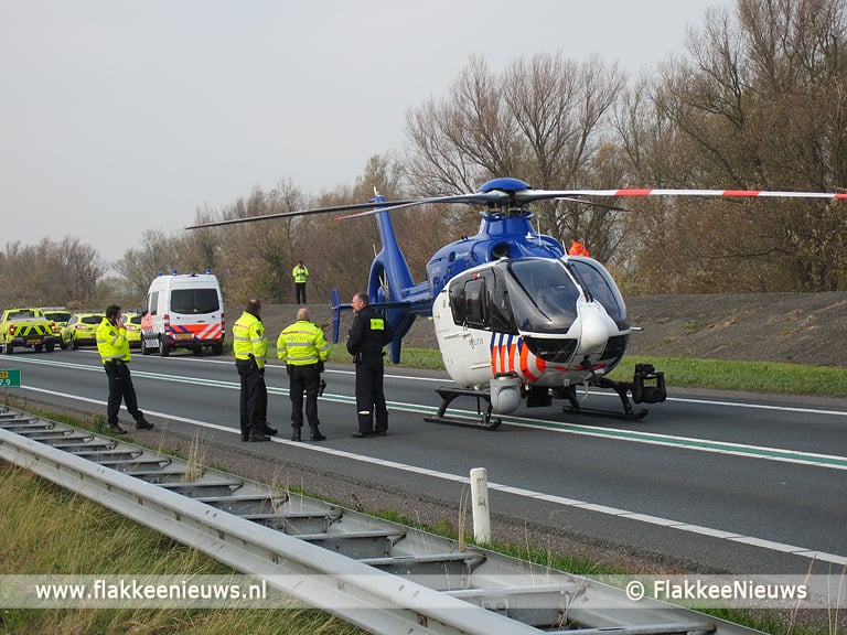 Ongeval met beknelling op N59 Hellegatsplein