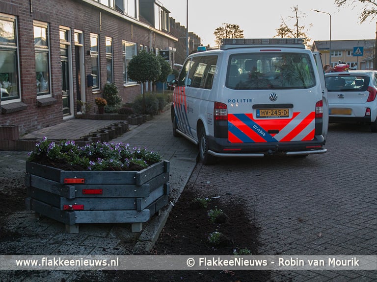 Kleine ravage in Oude-Tonge na onwelwording