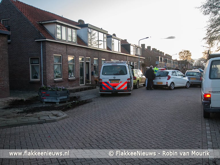 Kleine ravage in Oude-Tonge na onwelwording