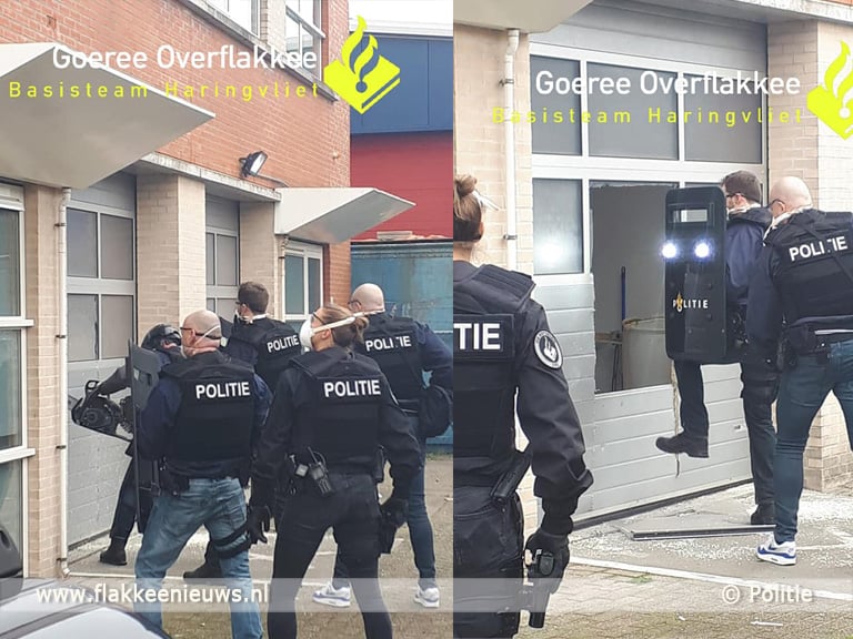 Drugslaboratorium opgerold in Middelharnis