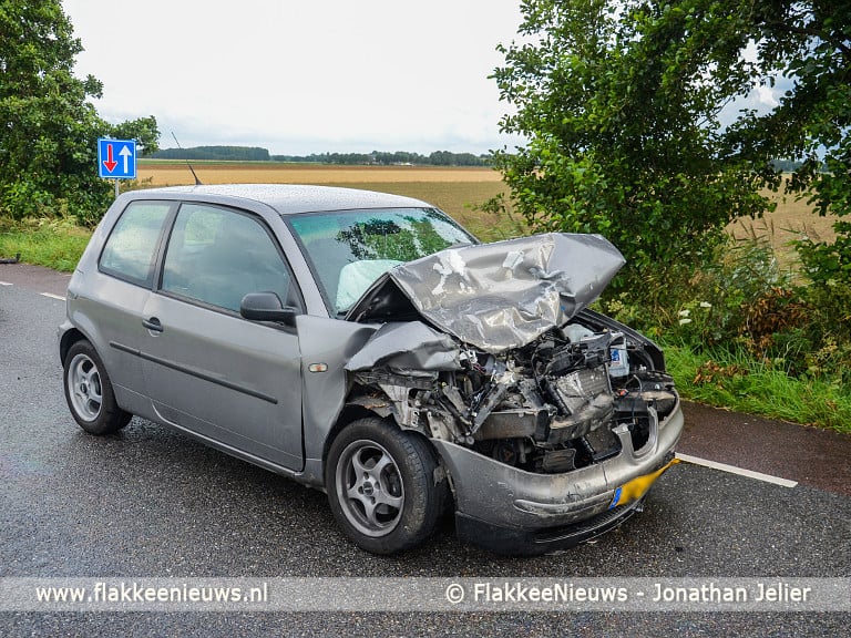 Persoon gewond bij aanrijding Plaatweg Stellendam
