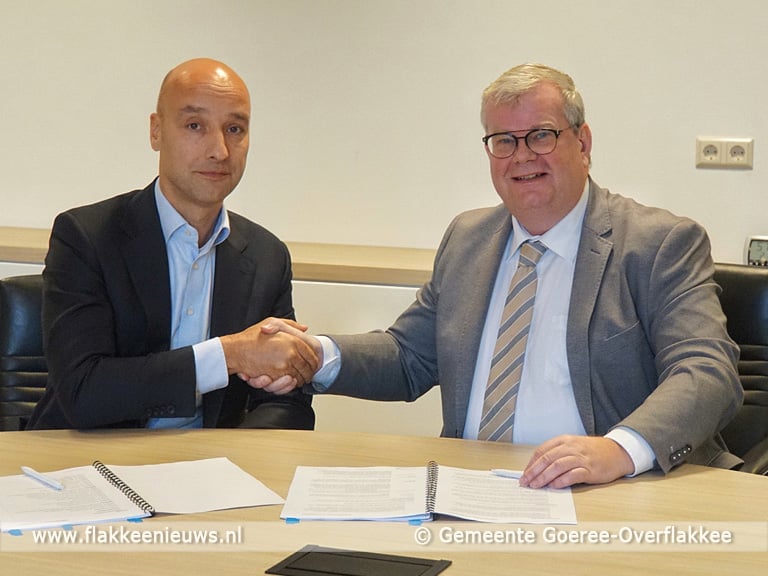 Nieuwe woningen op locatie voormalig gemeentehuis in Goedereede