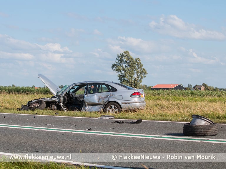 Twee gewonden bij ongeval op N59