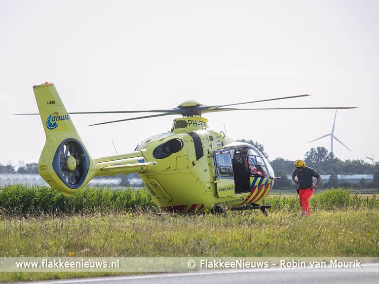 Twee gewonden bij ongeval op N59