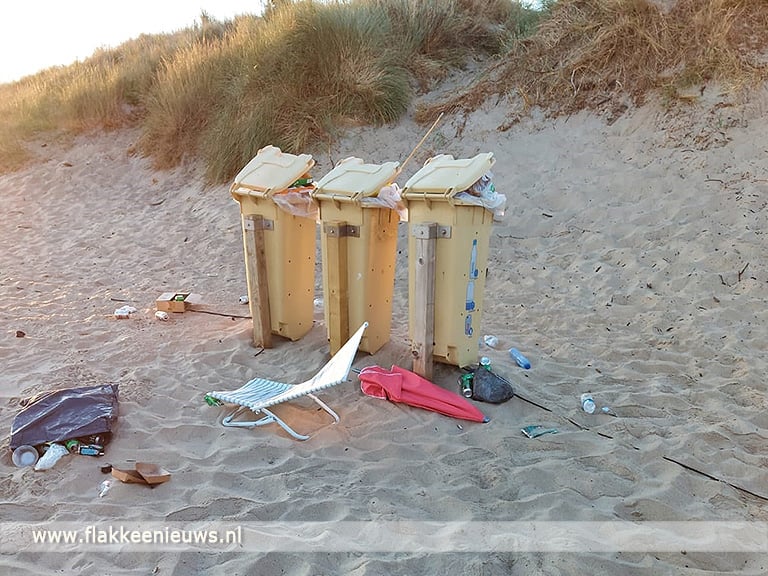 Houd de stranden van Goeree-Overflakkee schoon
