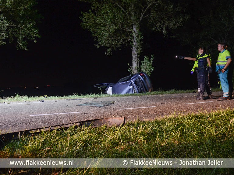 Dodelijke slachtoffers bij ongeval in polder Dirksland