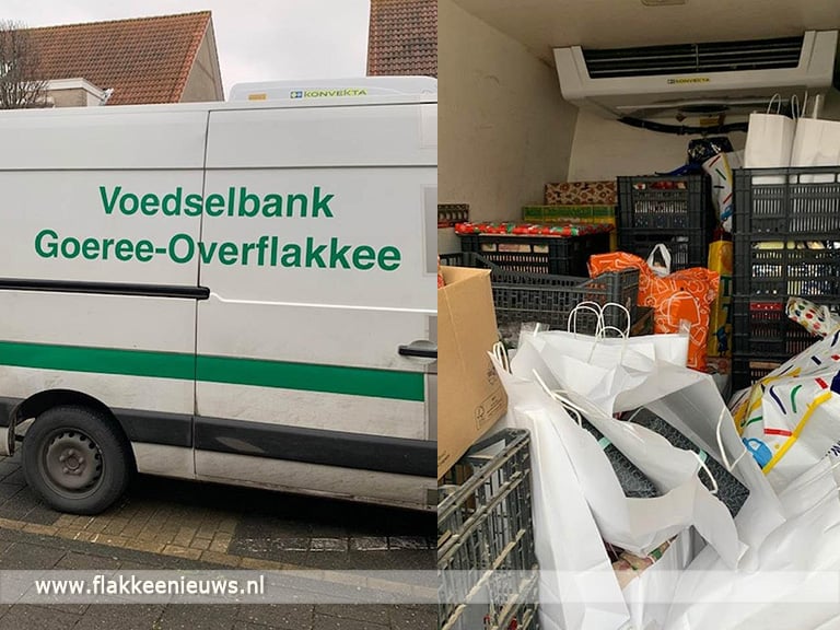 Geslaagde inzamelactie voor Voedselbank Goeree-Overflakkee