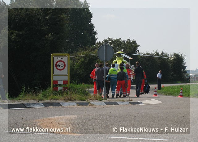 Ongeval fietser met vrachtwagen
