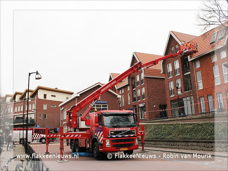 Brandweer assisteert bij stormschade