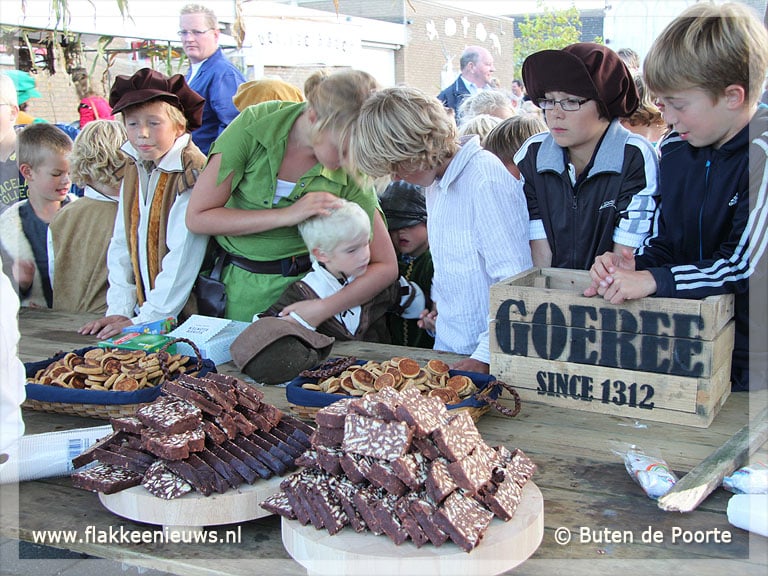 Middeleeuws feest op basisschool Buten de Poorte