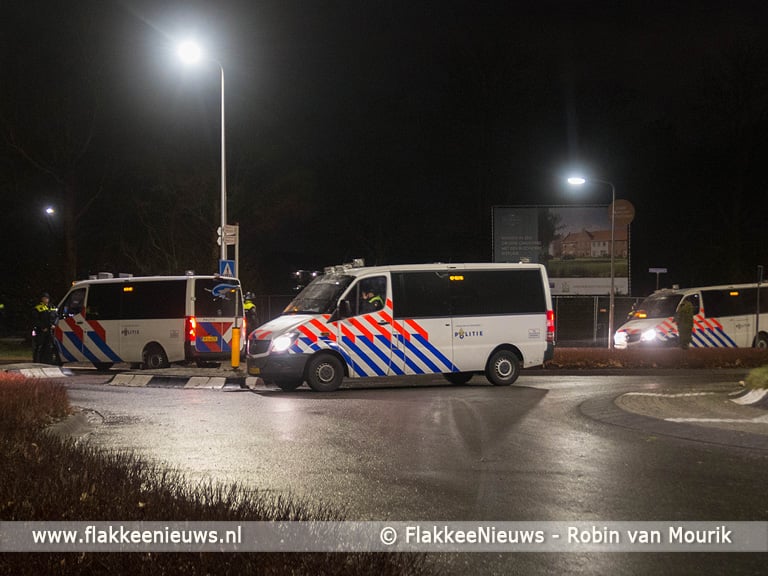 Rumoerige start van 2021 op Goeree-Overflakkee