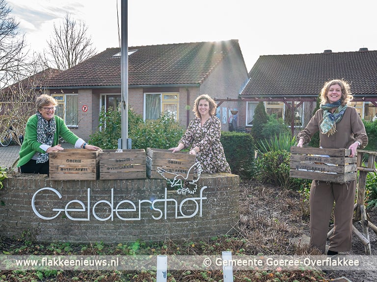 Goeree-Overflakkee bedankt zorg met streekpakket