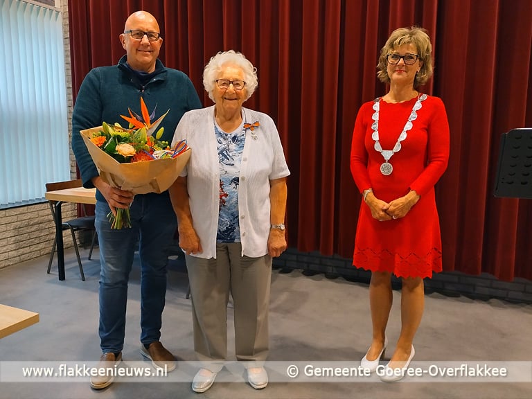 Koninklijke onderscheiding voor Lia Bruggeman-Luchtenburg uit Nieuwe-Tonge