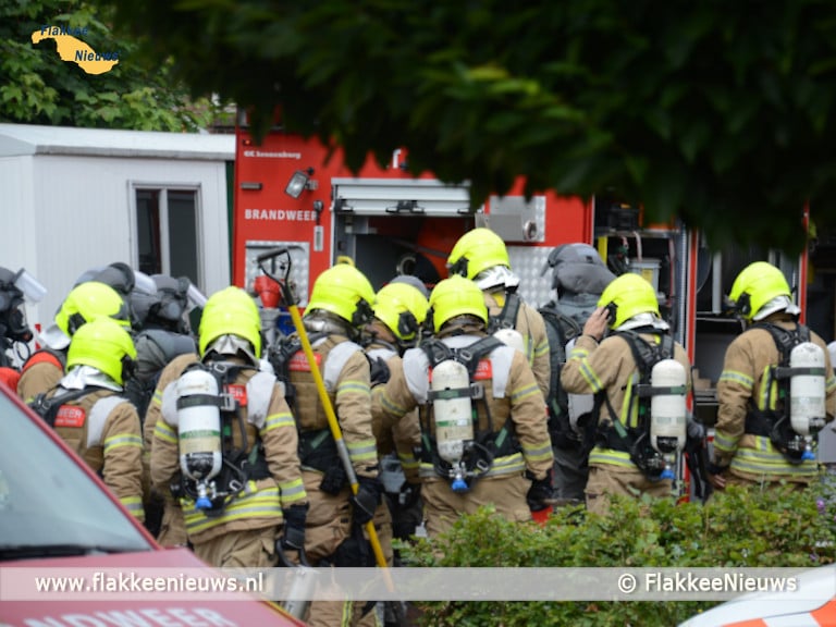 Straat in Dirksland ontruimd wegens explosiegevaar