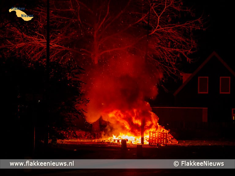 2022 feestelijk gestart met veel vuurwerk op Goeree-Overflakkee