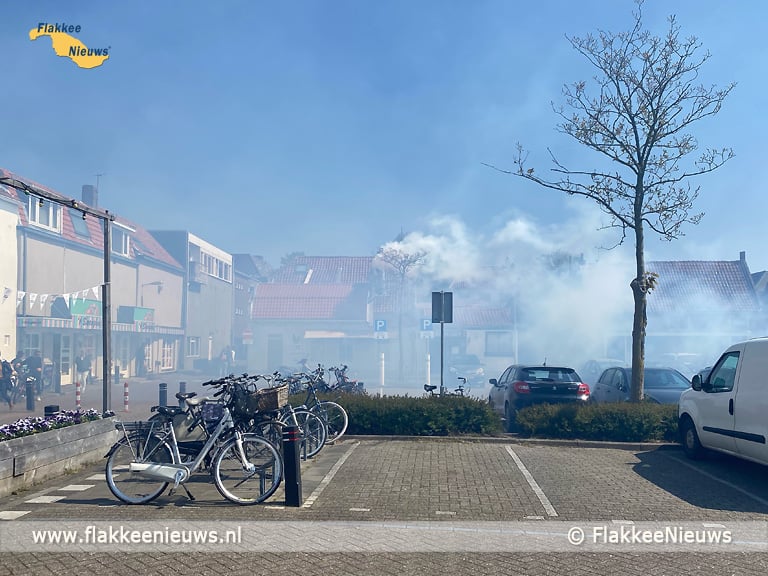 Enorme rookpluim leidt tot verontrustende telefoontjes