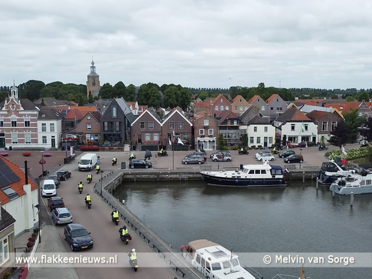 Indrukwekkende Ride4Arno tocht over Goeree-Overflakkee